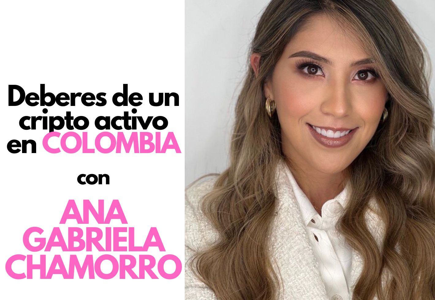 Ana Gabriela Chamorro abogada especialista derecho tributario, aduanero y comercio exterior en Colombia